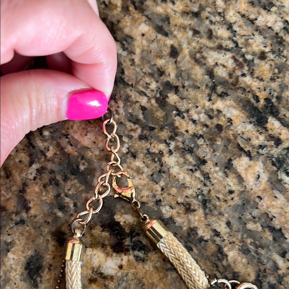 Michael Kors Gold Charm Bracelet with Elegant Design - Picture 5 of 6